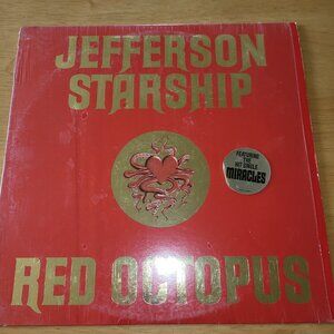 JEFFERSON STARSHIP Red Octopus LP Vinyl 1975 Grunt BFL1-0999 Shrink Hype LP6